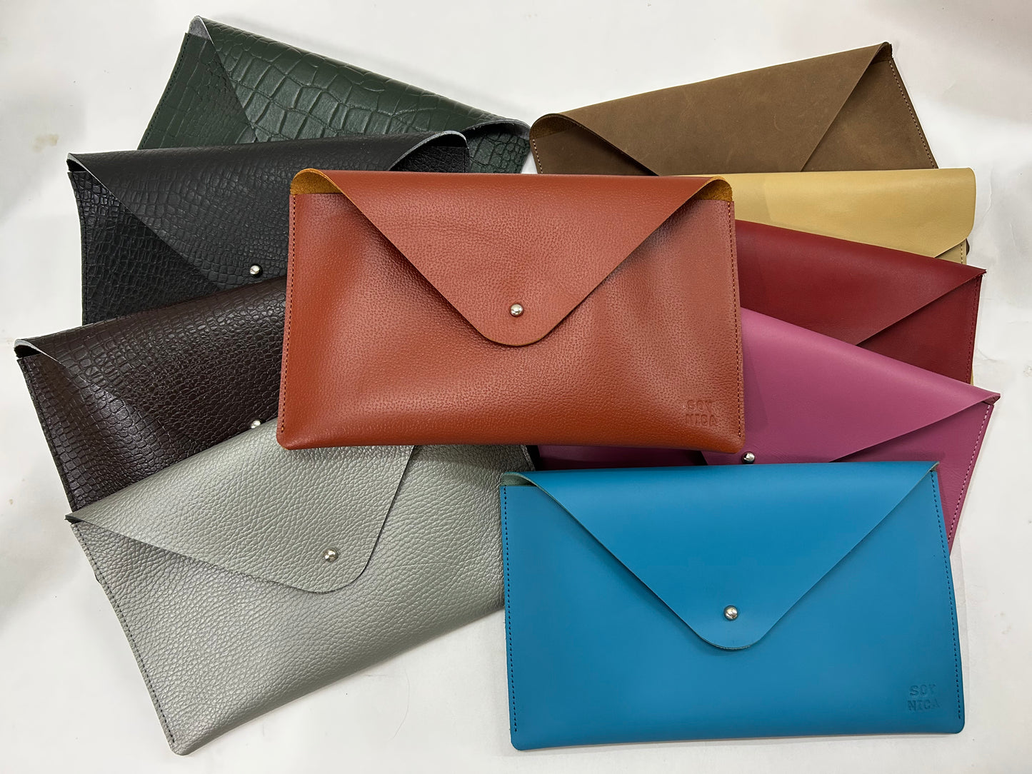 #491 Envelope clutch